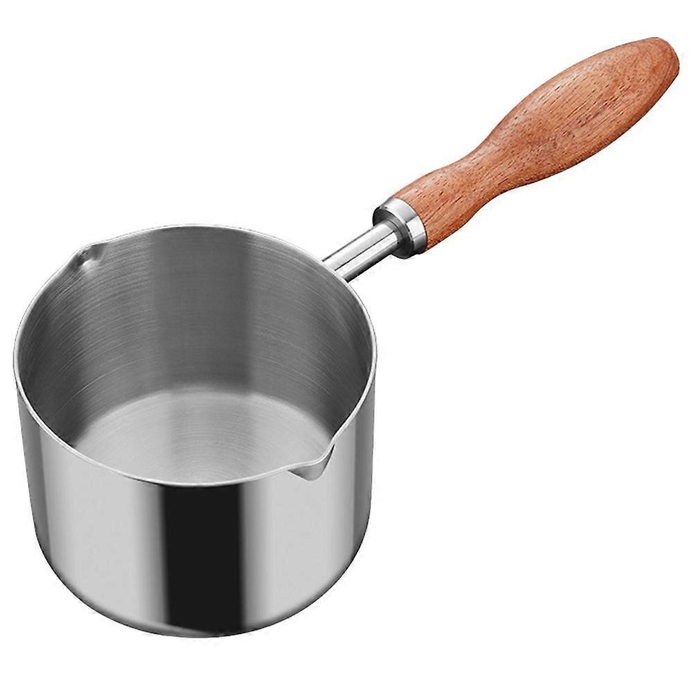 Haushalts-kochtopf Mit Griff, Multifunktionaler Milchtopf, Milchtopf Zum Eierkochen-20.50x8.80x6.00cm-silver