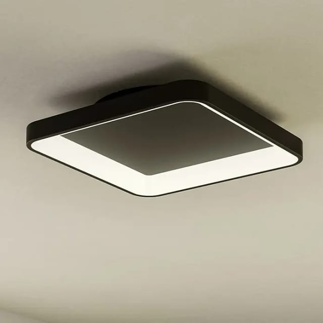 EGLO LORETELLO DECKENLEUCHTE 350X350 CCT 1440LM DIMMPB. SCHWARZ