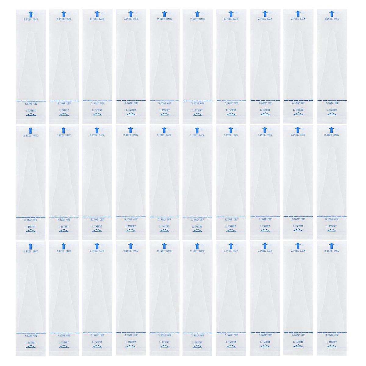 Packung/100 Stück Einweg-sondenschutzhüllen Für Digitale Thermometer, Sichere, Sterile Pe-schutzhüllen, Universell Einsetzbar Für Kliniken Und Gesundheitszentren-9.70x2.70x0.10cm