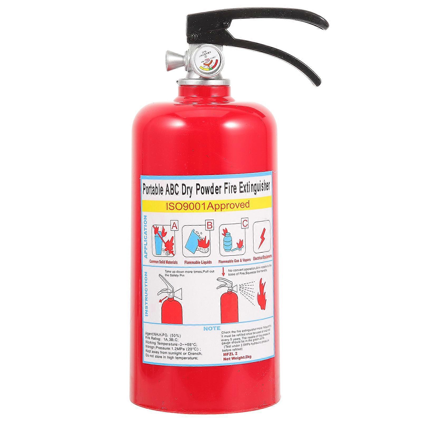Kreatives Sparschwein Mit Nachgebildetem Feuerlöscher – Münzhalter Und Spardose – Geschenkidee Für Kinder-20x7.6cm-red