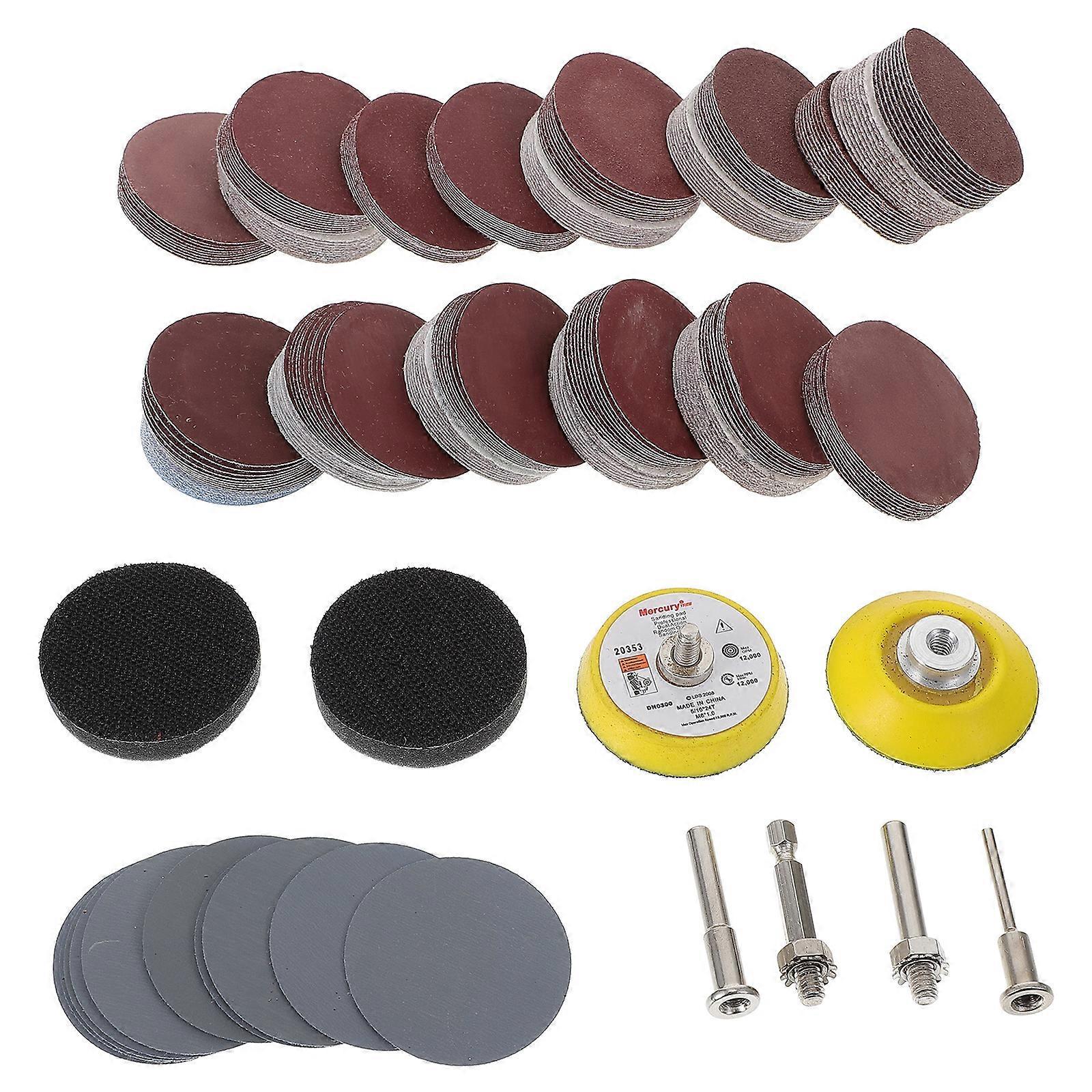 Satz Schleifscheiben Für Bohrmaschinen, Schleifmaschinen Und Rotationswerkzeuge (industrie-schleifpads)-5x5cm