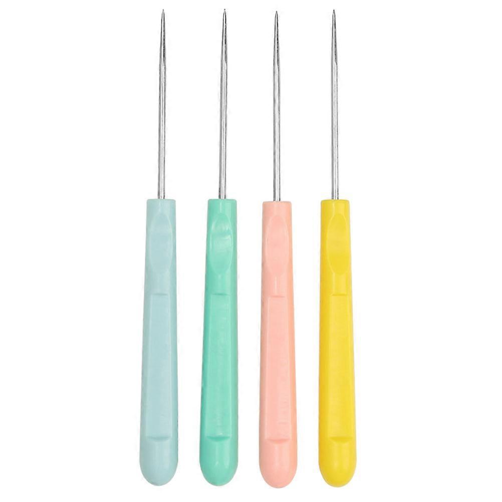 4-teiliges Set Rührnadeln Für Zuckerguss, Backnadeln, Zuckerguss-werkzeug, Tortenherstellungszubehör-13.00x1.05x1.05cm