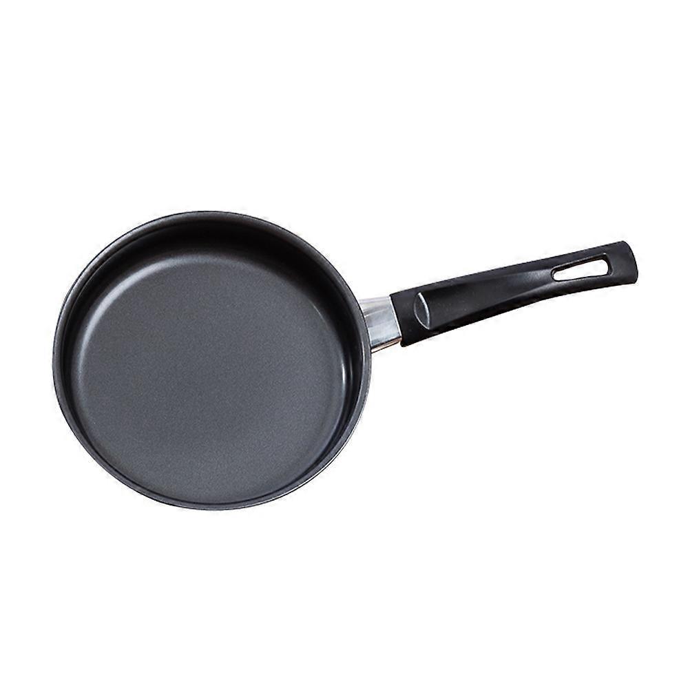 1 Mini-omelettpfanne, Klein, Flacher Boden, Antihaftbeschichtet, Für Induktions- Und Gasherde, Universell Einsetzbar-28.00x16.00x4.00cm-black