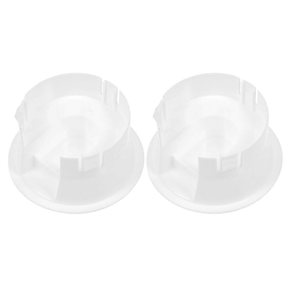 Stück Wiederverwendbare Kunststoffdeckel Für Glaswasserkrüge Als Ersatzdeckel-7.70x7.70x4.00cm-white