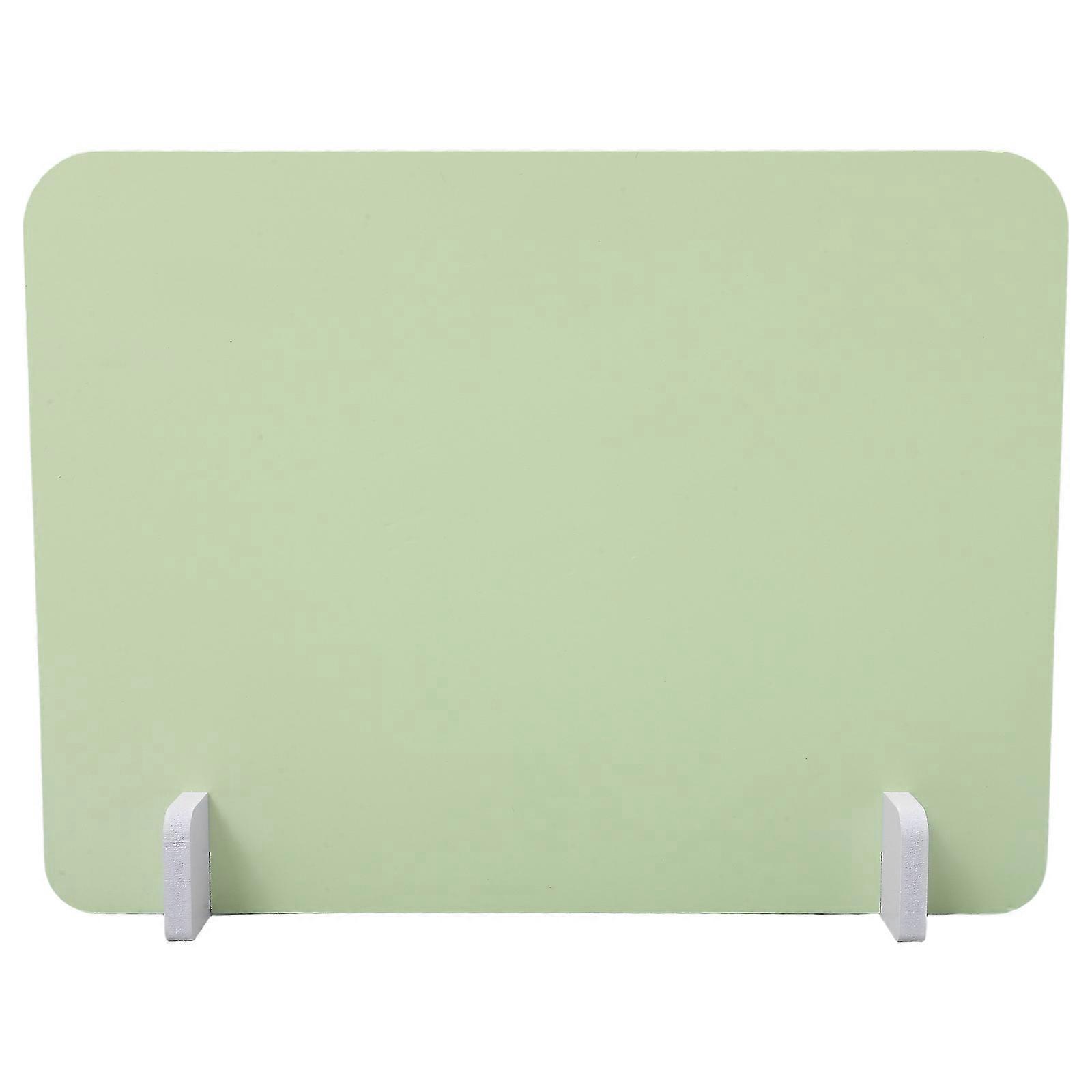 Set Schutzbarriere Schreibtisch-trennwand Tischabtrennung Thekenabtrennung Schüler-spuckschutz-39.70x29.80x7.00cm-light Green