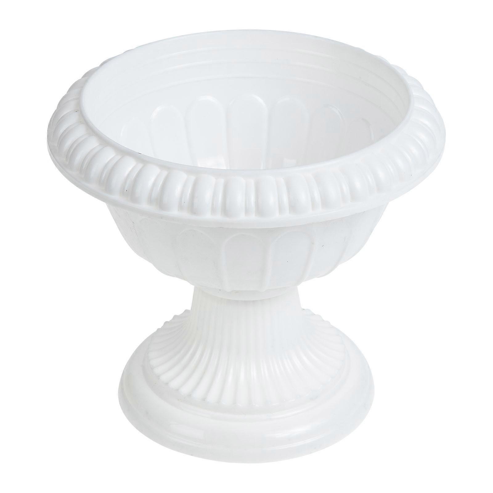Europäischer Blumenpflanzkasten, Praktischer Blumentopf, Blumenhalter, Hochzeits- Und Partyzubehör-16.00x14.00x11.00cm-white
