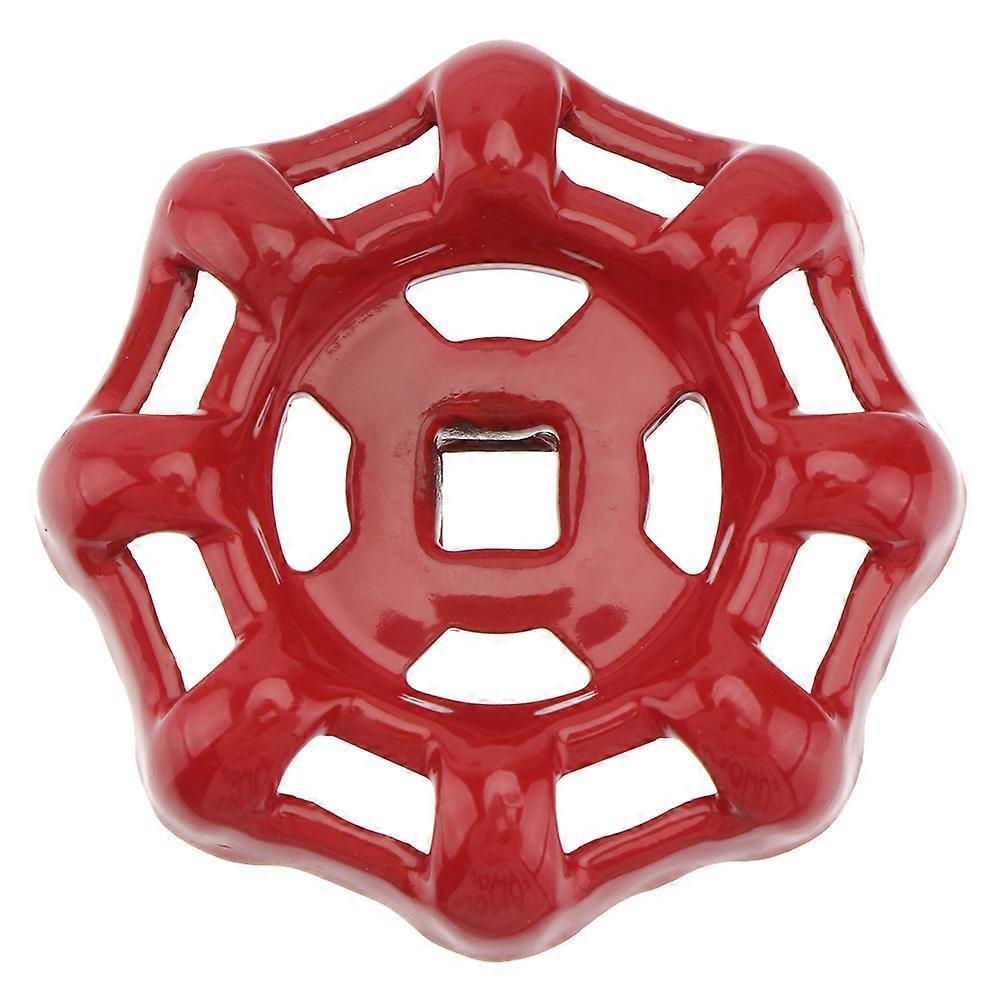 Stück Absperrgriff Mit Kugelhandrad Aus Gusseisen Für Wasserrohre-6.50x6.50x2.00cm-red