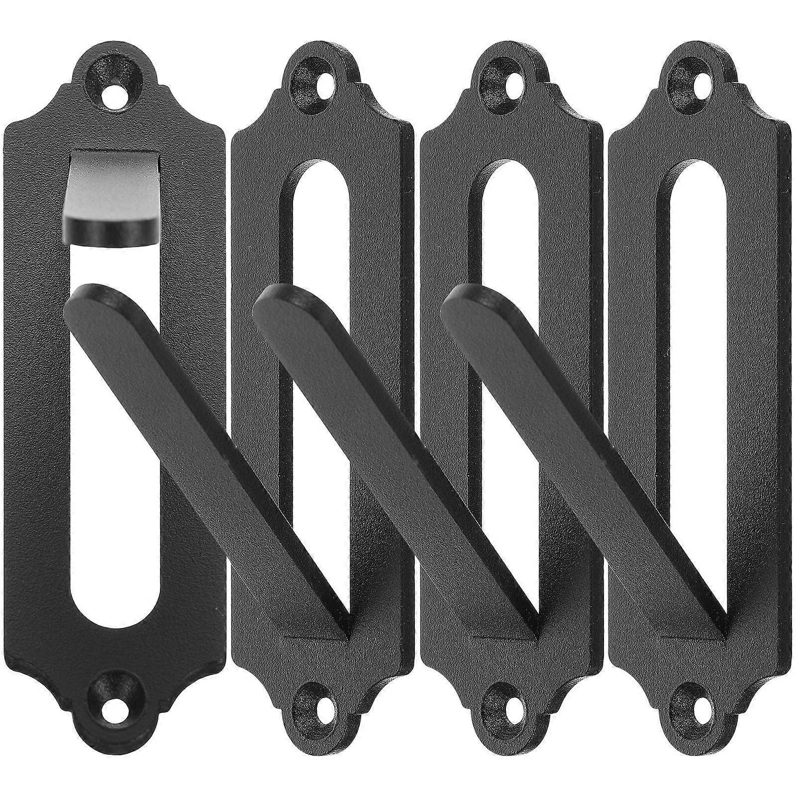 Stück Totenkopf-wandhalterungen Im Europäischen Stil-10.50x6.00x3.30cm-black