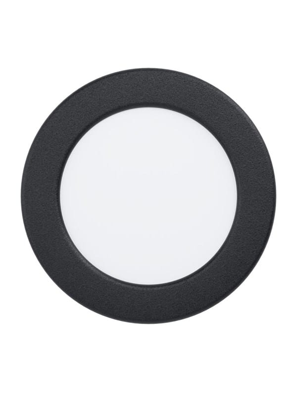 EGLO FUEVA 6 EINGEBAUT. Ø119 CCT 6.3W 720LM IP44 SCHWARZ