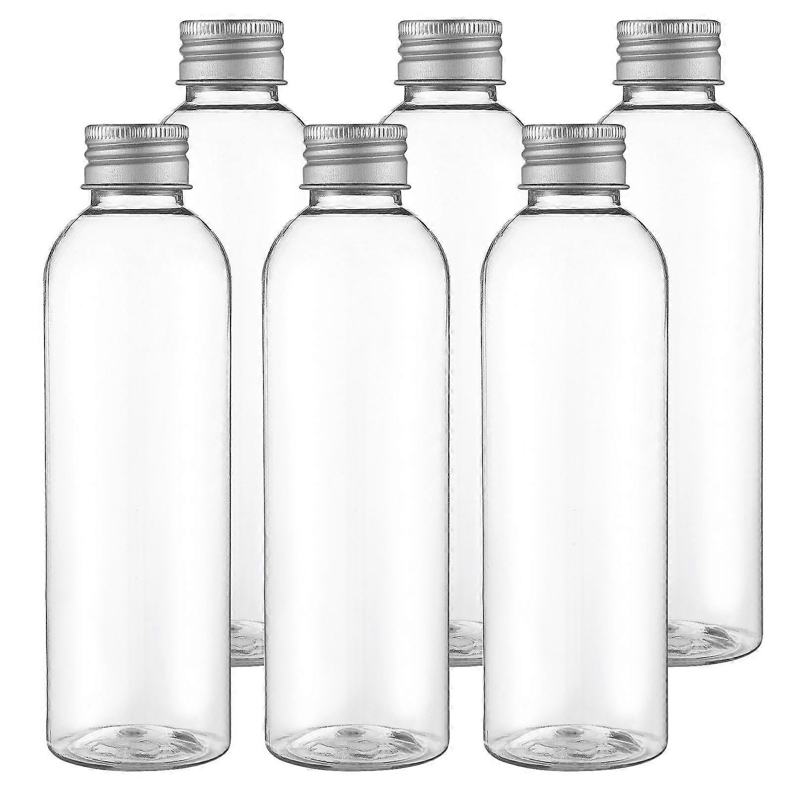 Stück Toilettenartikel-plastikflaschen, Spülungs-shampoo-flaschen, Leere Lotionflaschen, Wiederbefüllbare Flaschen (200 Ml)-4.5x4.5x14.9cm