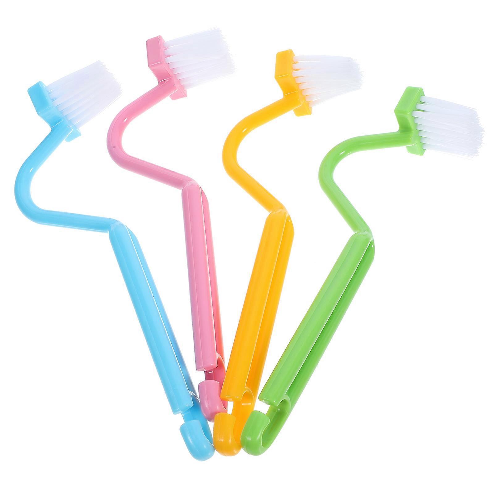 Stück Gebogene Toilettenbürsten, Toilettenrandbürsten, Reinigungsbürsten Für Den Unteren Toilettenrand-20.50x7.00x3.50cm