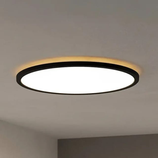 EGLO ROVITO DECKENLEUCHTE Ø500 CCT 28.8W 2795LM IP44 SCHWARZ