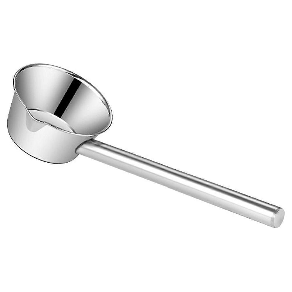 Schöpfkelle Aus Edelstahl Mit Langem Griff, Küchen- Und Gartenkelle, Gartendekoration-47.00x12.00x6.30cm-silver