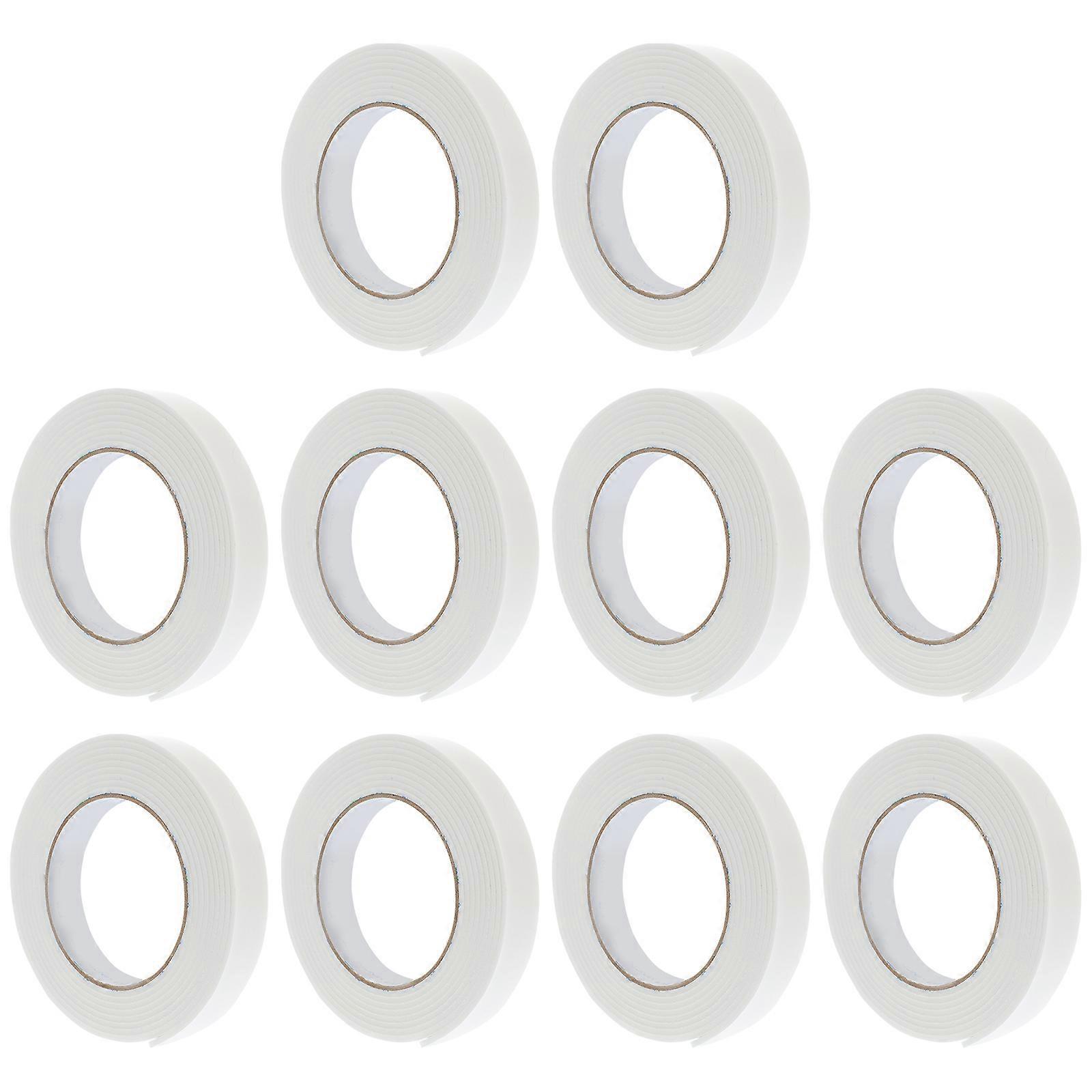10 Rollen Holzkantenleisten, Flexible Zierleisten Für Die Möbelrestaurierung (3 Meter)-300.00x2.00x0.20cm-white