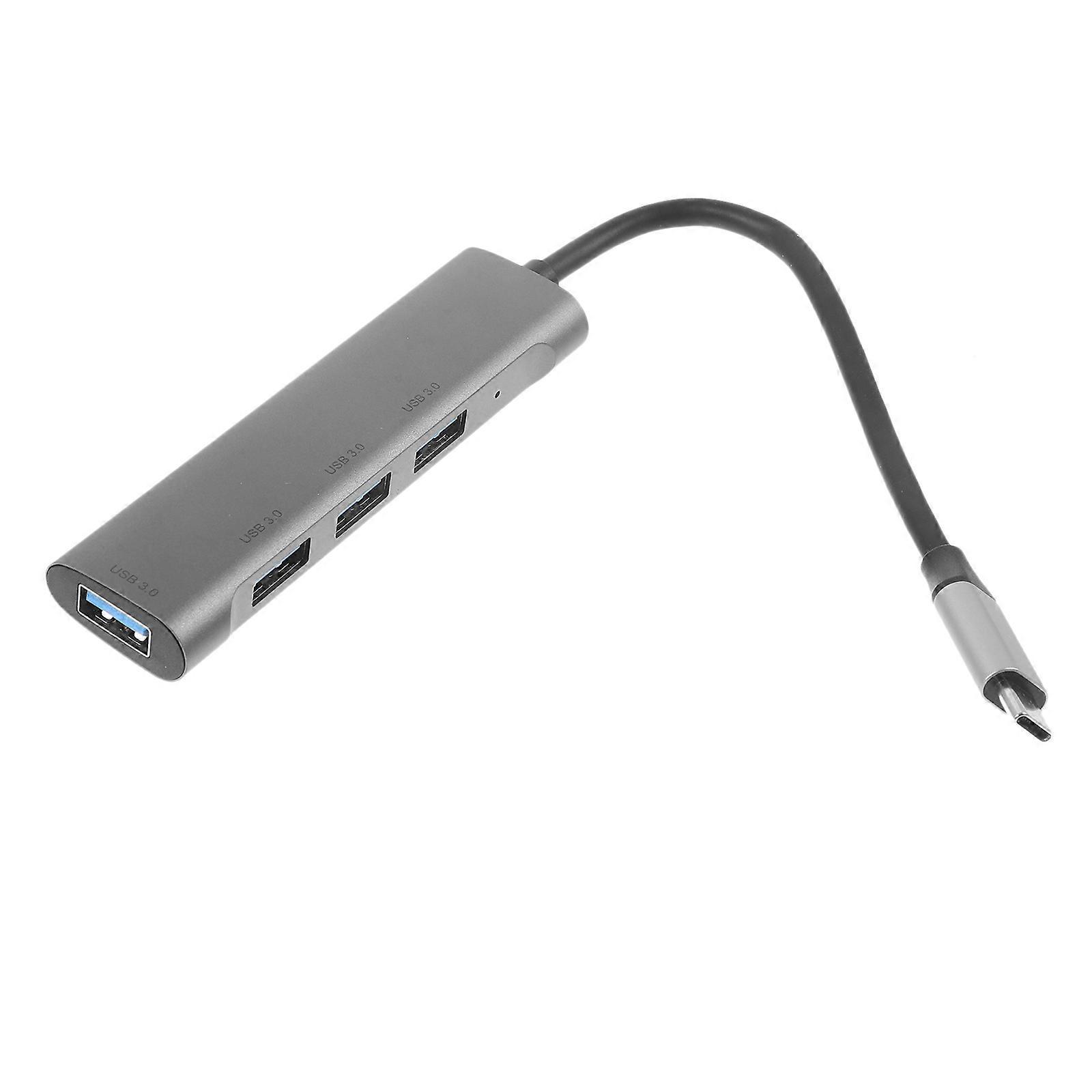 Usb-hub Mit 4 Usb-c-anschlüssen, Usb-splitter Für Laptops Und Computer-36.50x2.50x1.00cm
