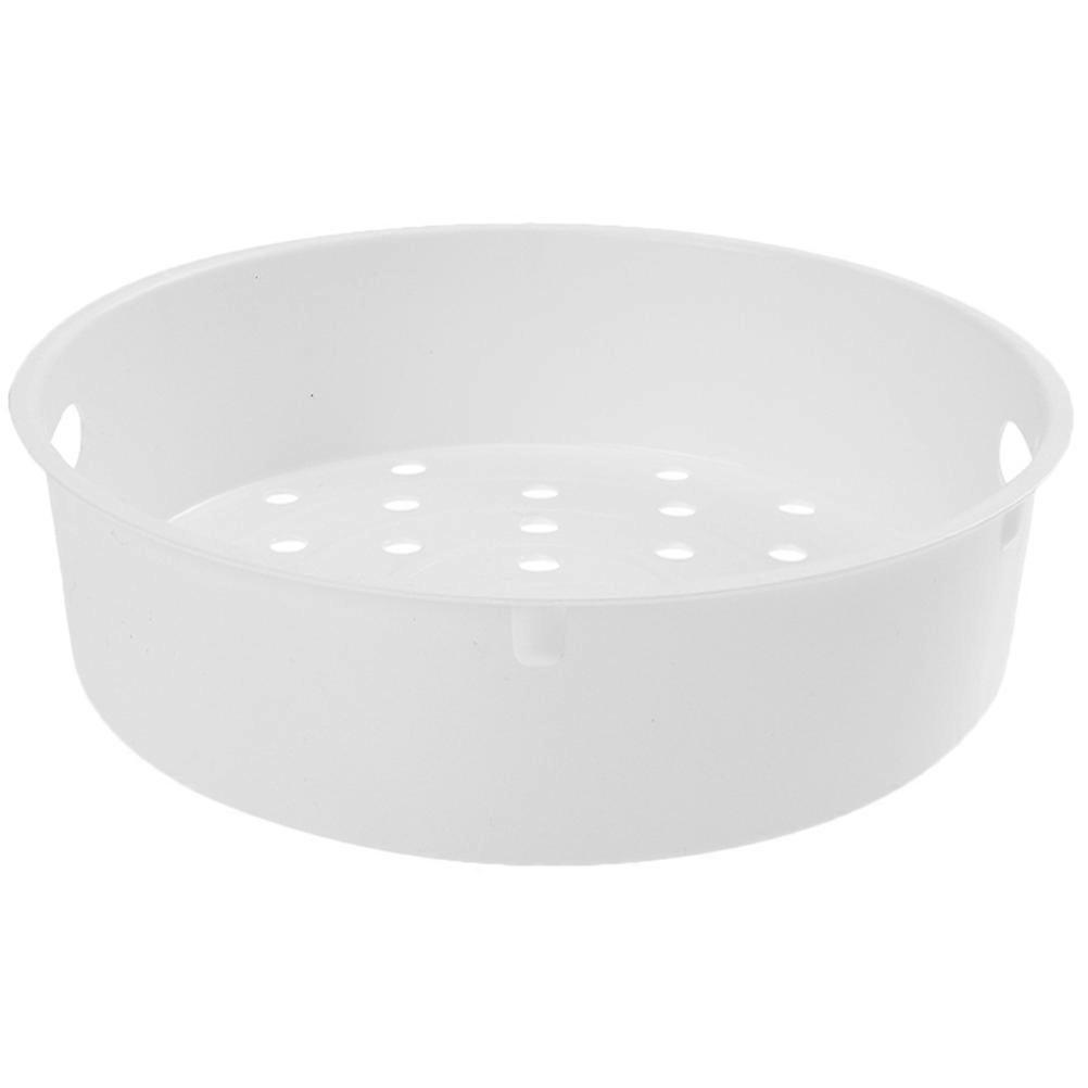 Dampfgarer Für Den Haushalt, Kunststoff-dampfgarer, Dicker Dampfkorb Für Elektroherde-22.00x22.00x6.00cm-white