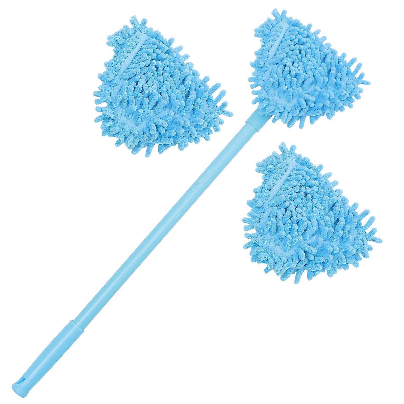 Set Mini-wischmopp Für Den Haushalt, 180 Grad Drehbar, Teleskopierbar-67x5x1.5cm-sky-blue