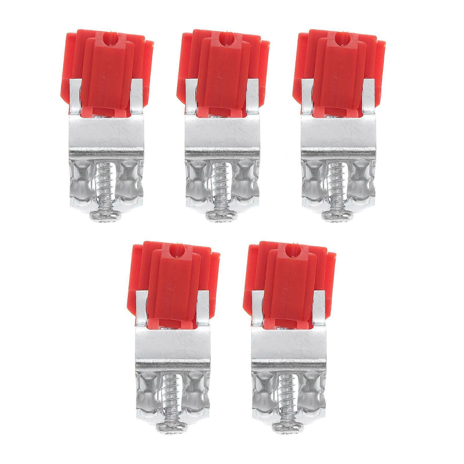 Stück Küchenspülen-befestigungsklammern, Küchenspülen-befestigungsklammern, Spülenhalterungen-5x2.5x1.8cm-red