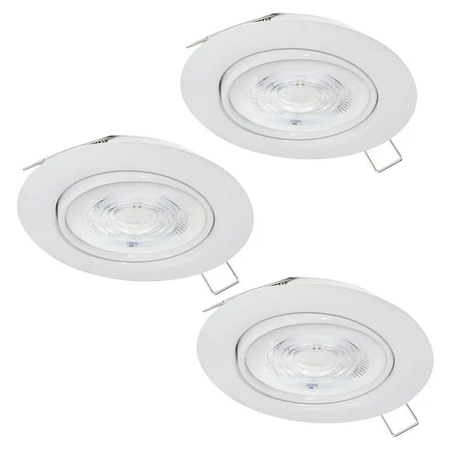 EGLO FAVAZZINA EINGEBAUT. KIP Ø88 GU10 3X4.9W 3X400LM WEISS