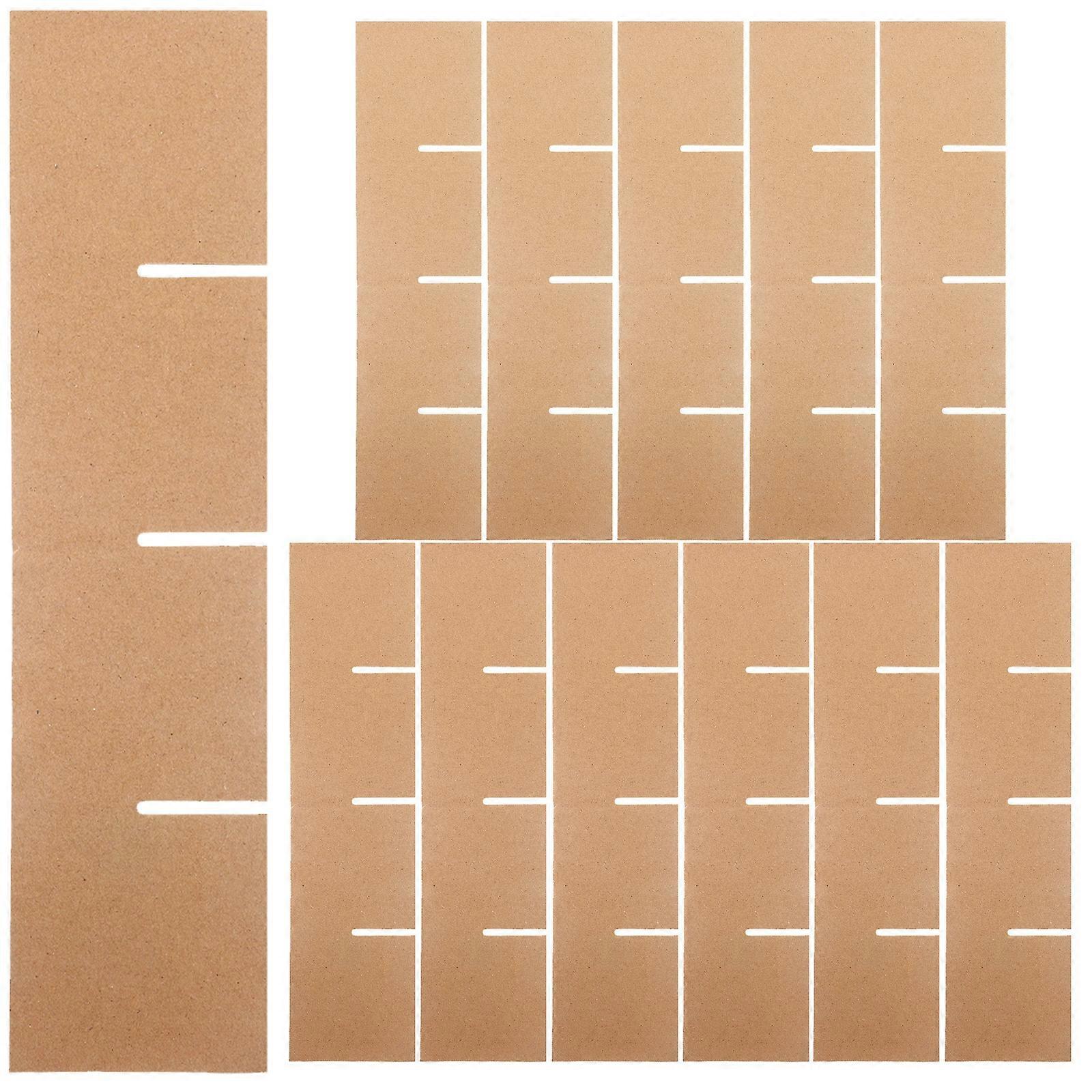 12-teiliges Umzugskarton-trennwand-set, Glasverpackungsset, Karton-trennwand-set, Geschirr-umzugskarton-verpackungskartons-33.50x8.00x0.30cm