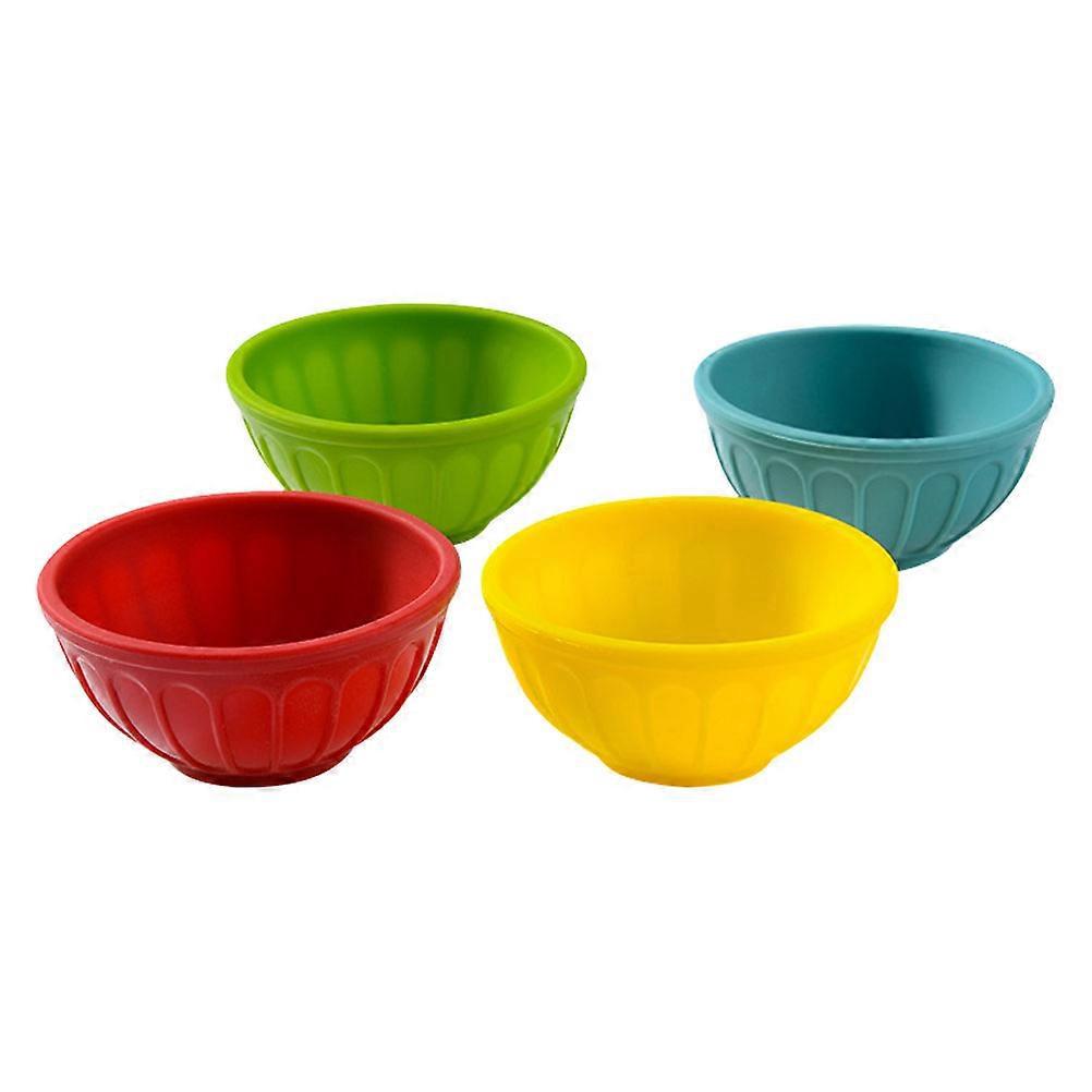 4-teiliges Diy-kuchenformen-set, Universelle Antihaft-muffinformen, Runde Backformen-7x7x3.5cm