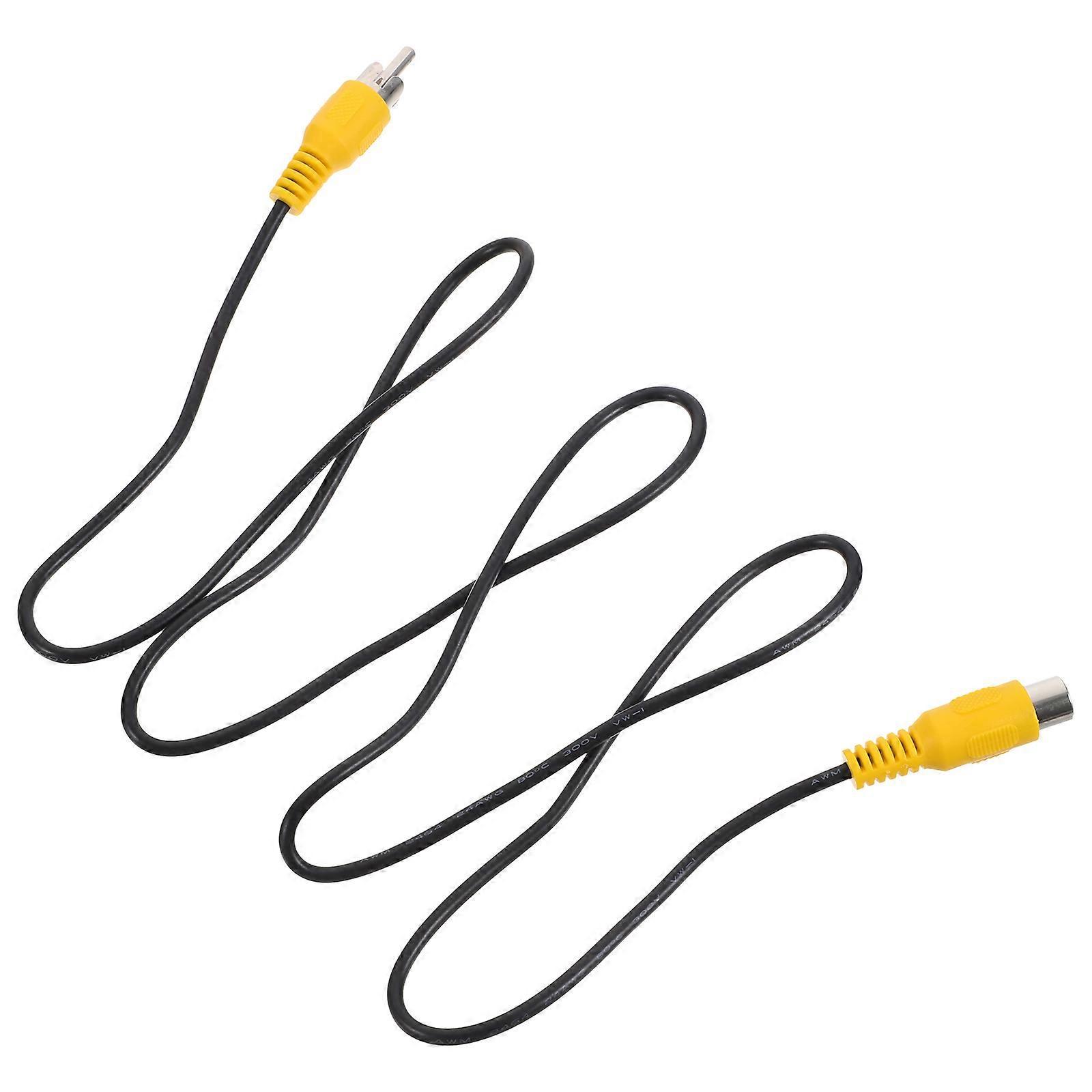 Rca-stecker Auf Rca-buchse Audio-verlängerungskabel Audiokabel Audio-verlängerungskabel-100.00x1.20x1.20cm-yellow