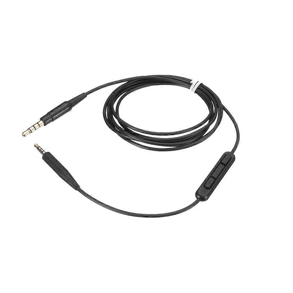 Stereo-audiokabel Mit Geradem Stecker (3,5 Mm Auf 2,5 Mm), Kopfhörerkabel, Kompatibel Mit Soundlink Oe2i, Qc25, Qc35 Und Soundtrue-1400.50.5cm-black