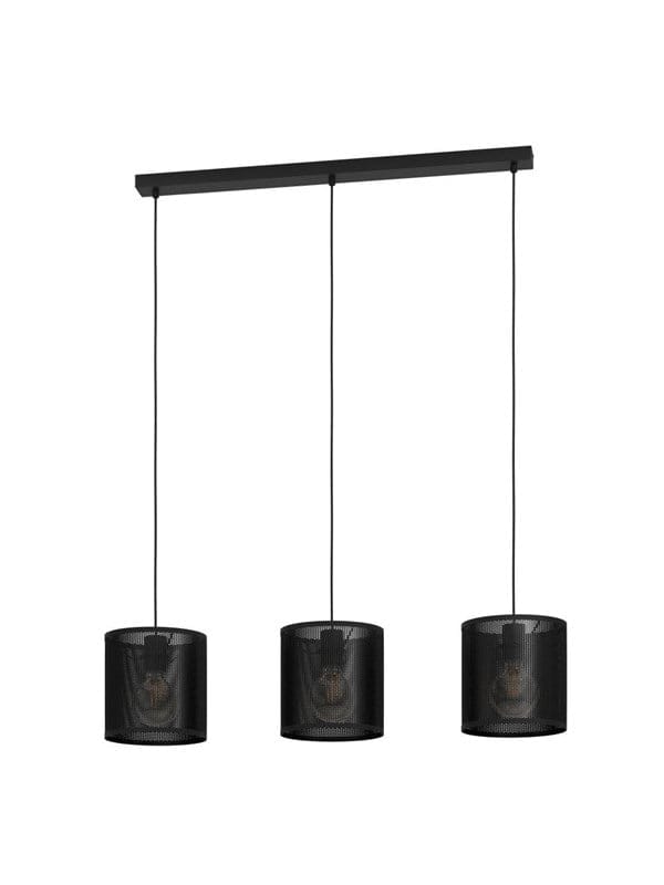 EGLO MANBY LANGER TISCH 3L E27 SCHWARZ