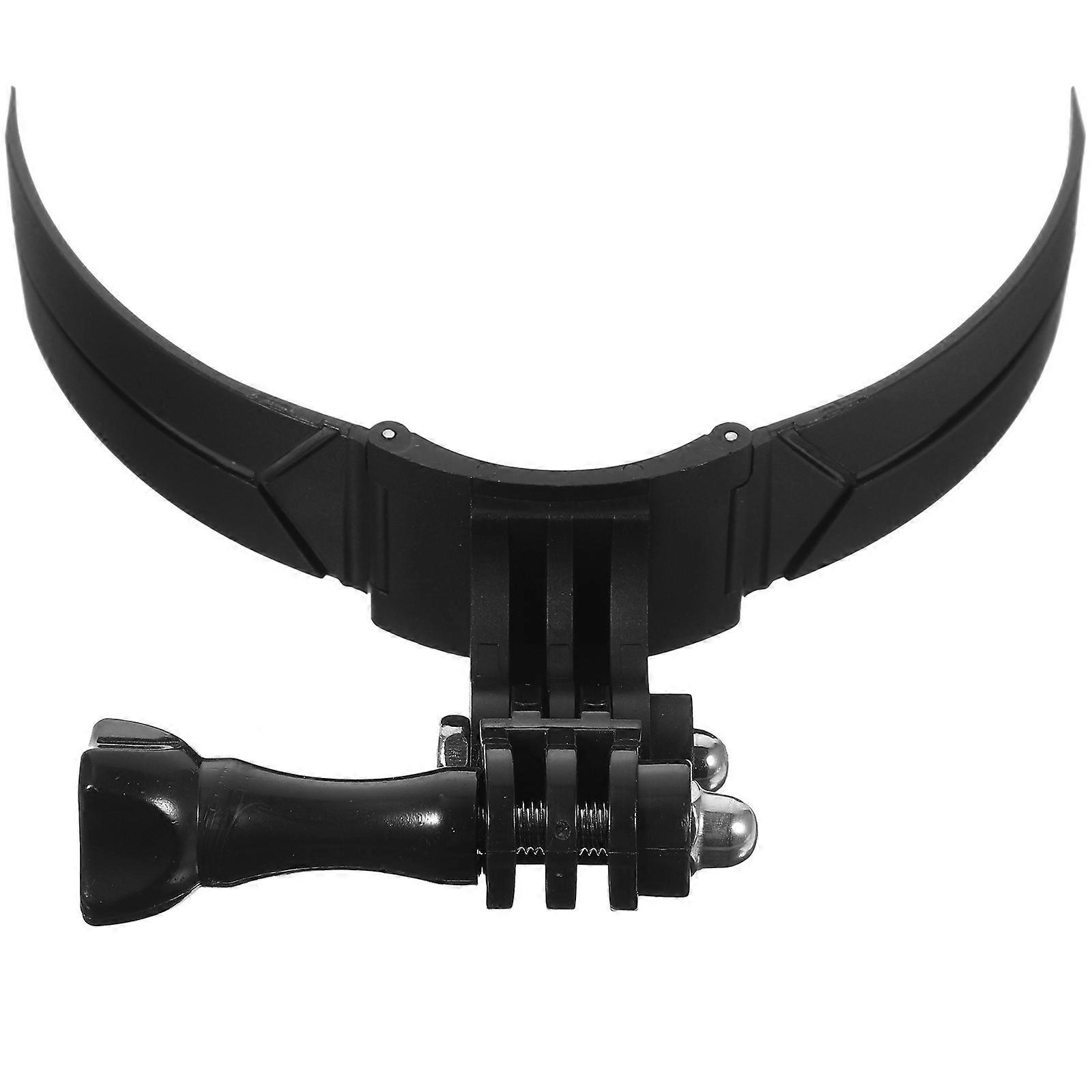 Motorradhelm-kinnriemen-befestigungsset, Motorradhelmhalterung, Kinnriemen-befestigungsset-17.5x11.6cm-black