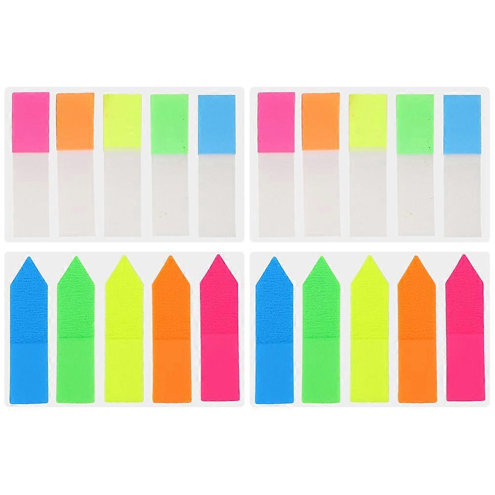 Sets Papierseitenmarkierer, Haftnotizblock, Papiermarkierungsaufkleber, Seitenmarkierer