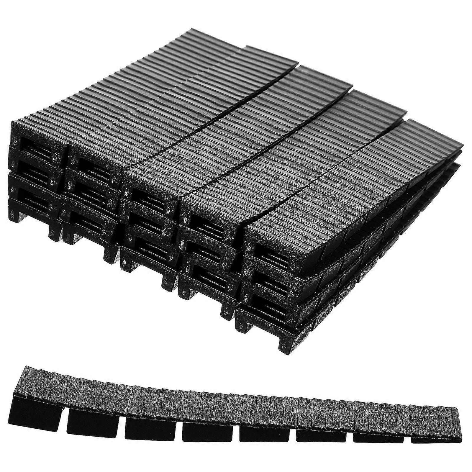 20 Stück Möbelausgleichskeile, Tischkeile, Möbelkeile, Stuhlbeine-10.00x2.00x0.70cm