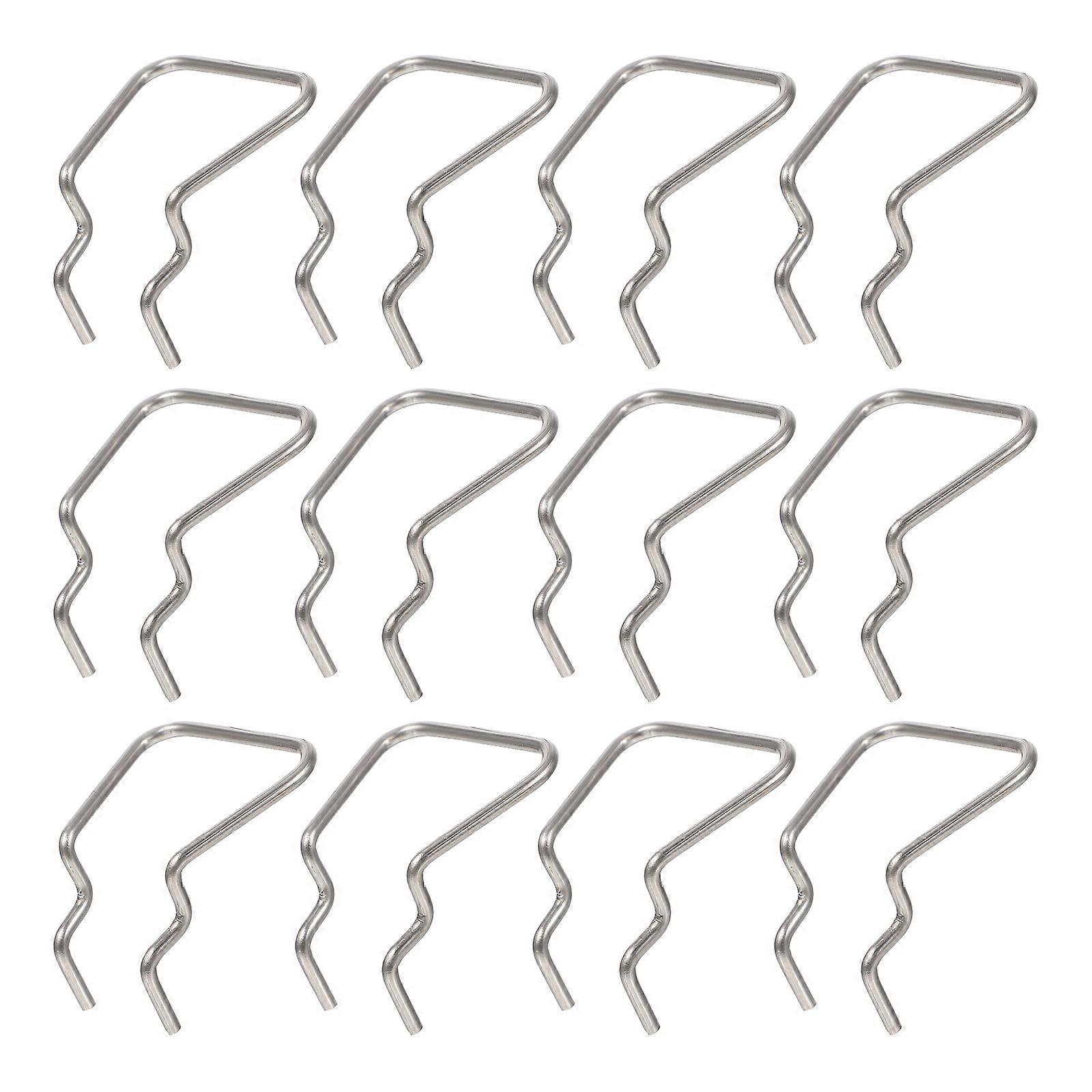 12er-set Werkzeugregalhaken Für Ausstellungsdisplays Und Werkzeuge-5.5x4.5cm-silver