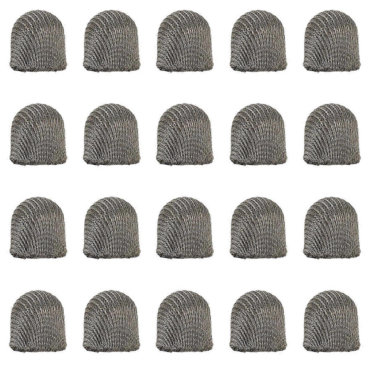 20 Stück Leitfähige Faserstiftspitzen, Hochempfindliche Kapazitive Stiftspitzen (-5mm-silver