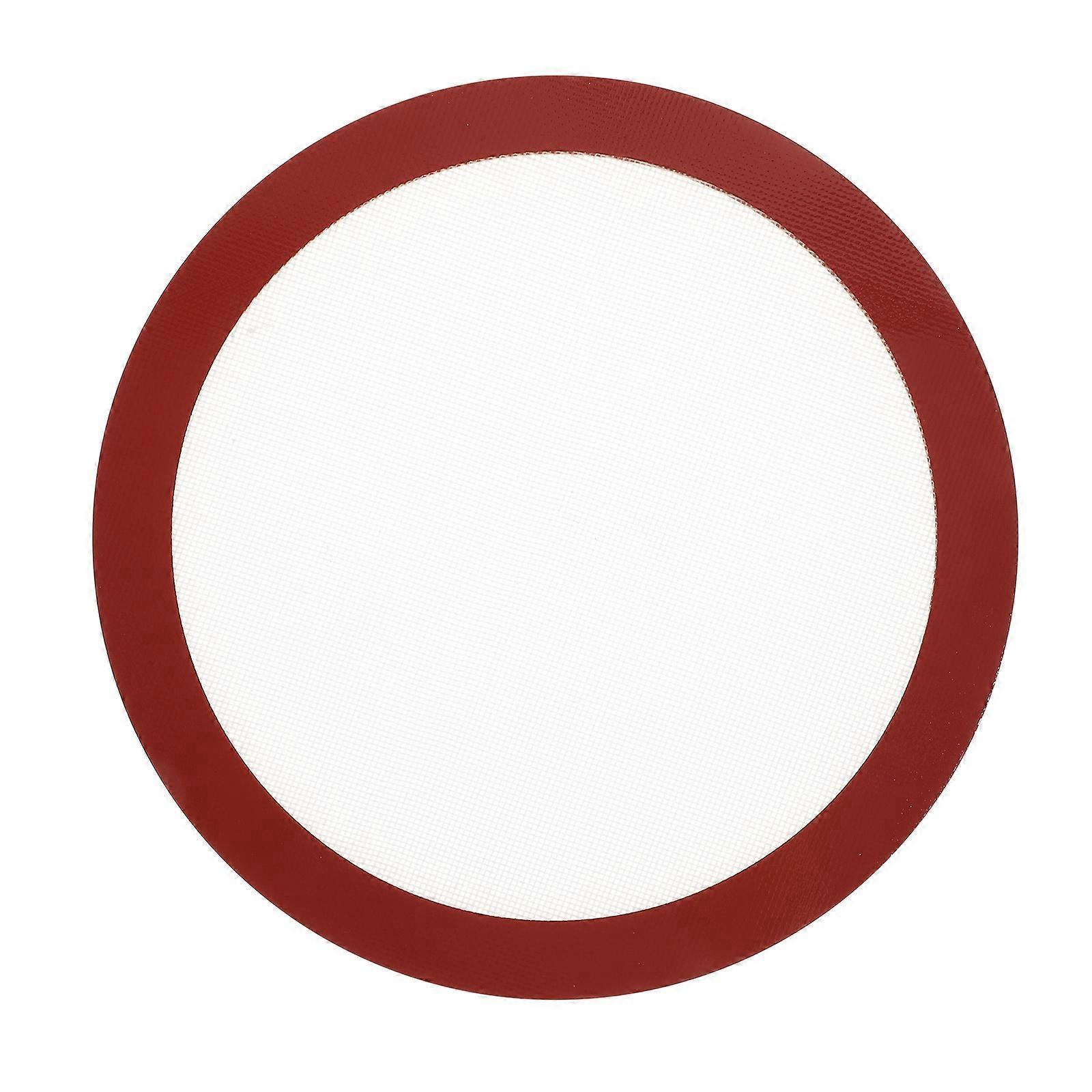 Runde Silikon-backmatte Für Den Backofen, Antihaftbeschichtet, Hitzebeständig, Ideal Für Pizza, Zum Backen Zu Hause (308 Mm, Farbe Zufällig)-30.8x30.8cm-2