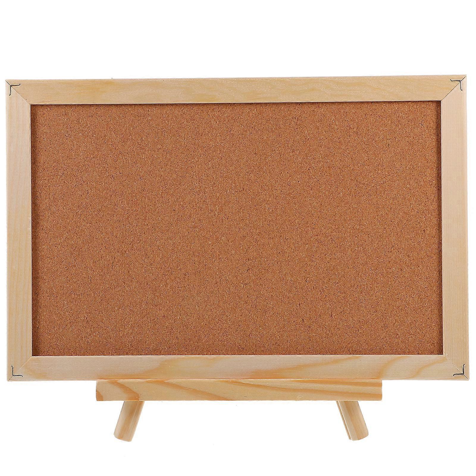Robuste Kork-pinnwand, Pinnwand, Kork-präsentationstafel, Gerahmte Korktafel-30x20x1.2cm