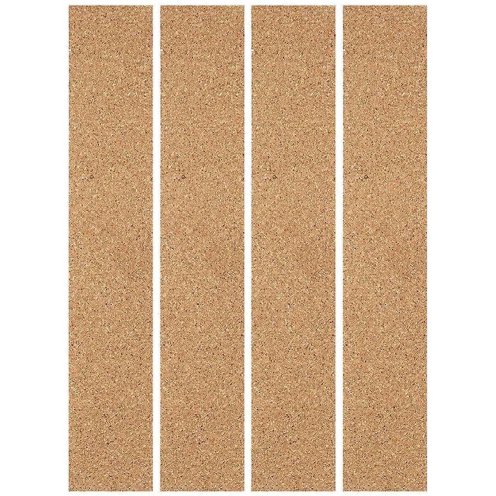 4 Stück Selbstklebende Korkstreifen Für Pinnwände-30x5x1.2cm