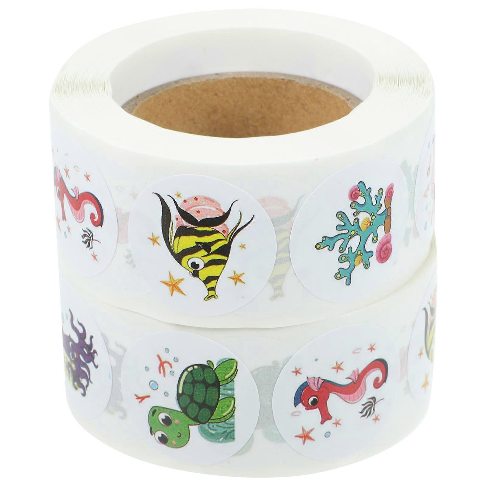 Rollen Motivationsaufkleber Für Hausaufgaben, Aufkleber In Tierform, Geschenkidee-2.5x2.5cm