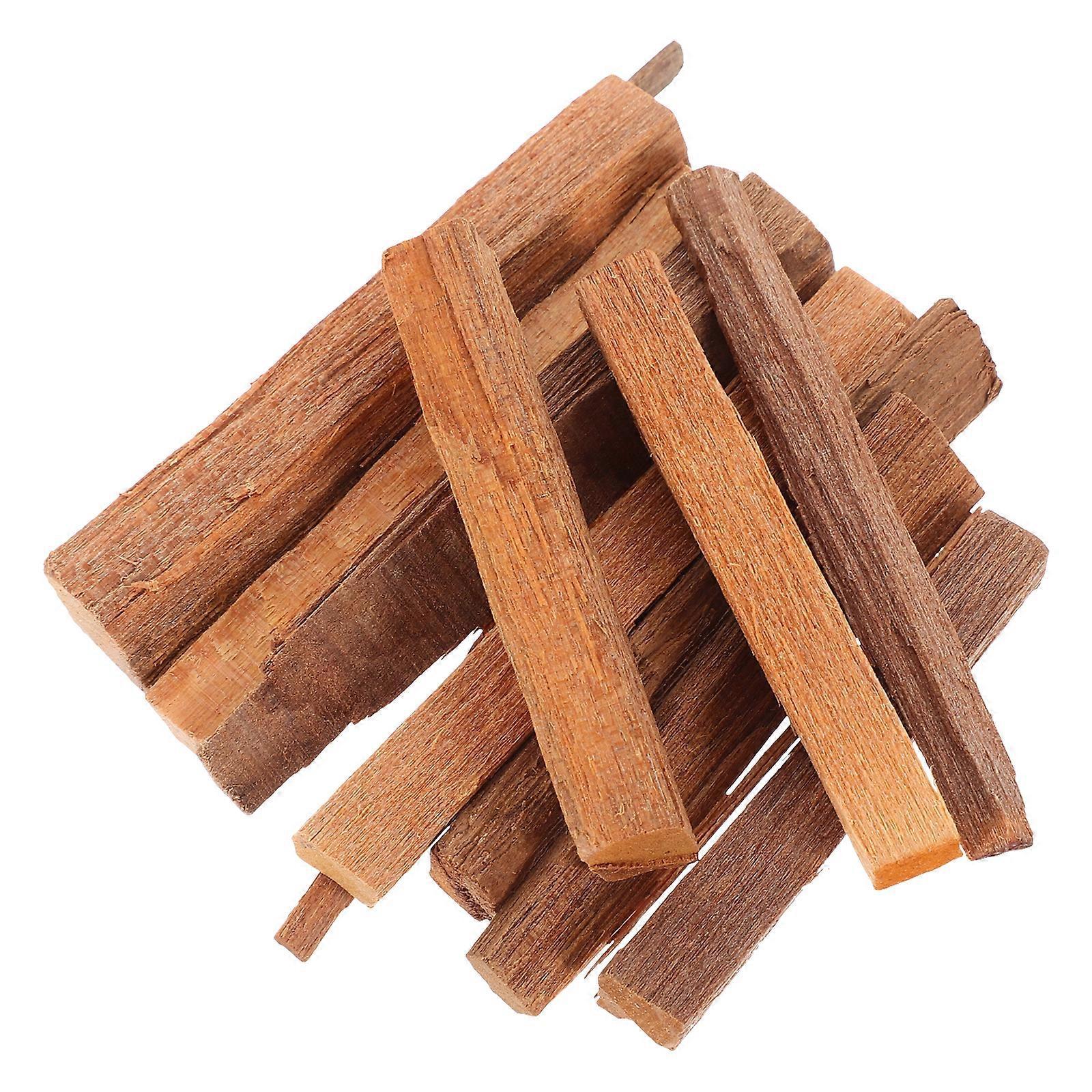 Beutel (50 G) Räucherstäbchen Aus Natürlichem Sandelholz, Wild Geerntet, Zur Reinigung, Heilung, Meditation Und Stresslinderung-7.50x1.00x0.50cm