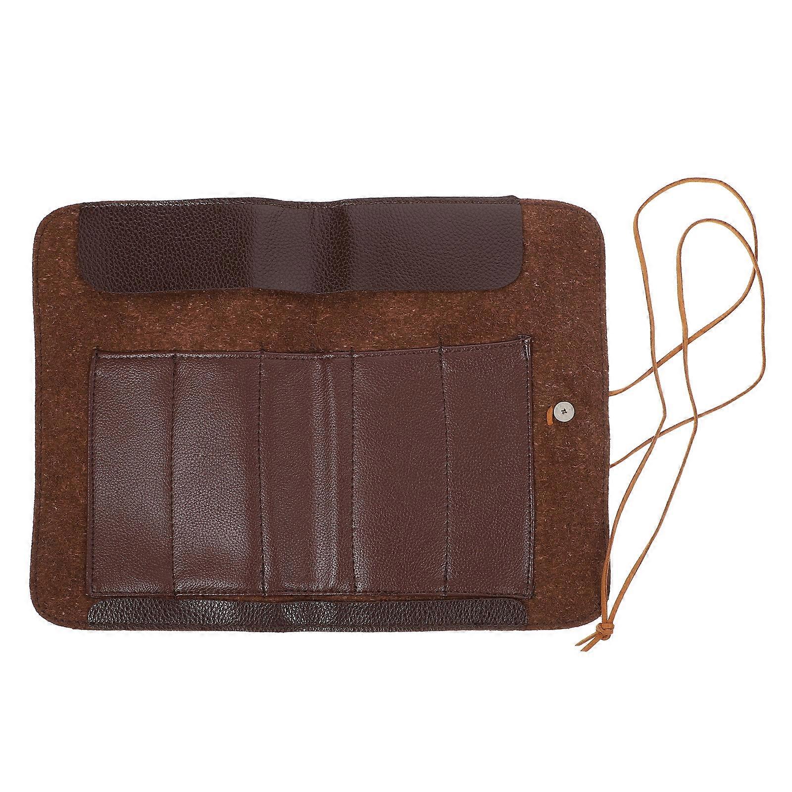 Werkzeugmesser-rolltasche, Schnitzmesser-tasche, Ledertasche, Aufbewahrungsorganizer