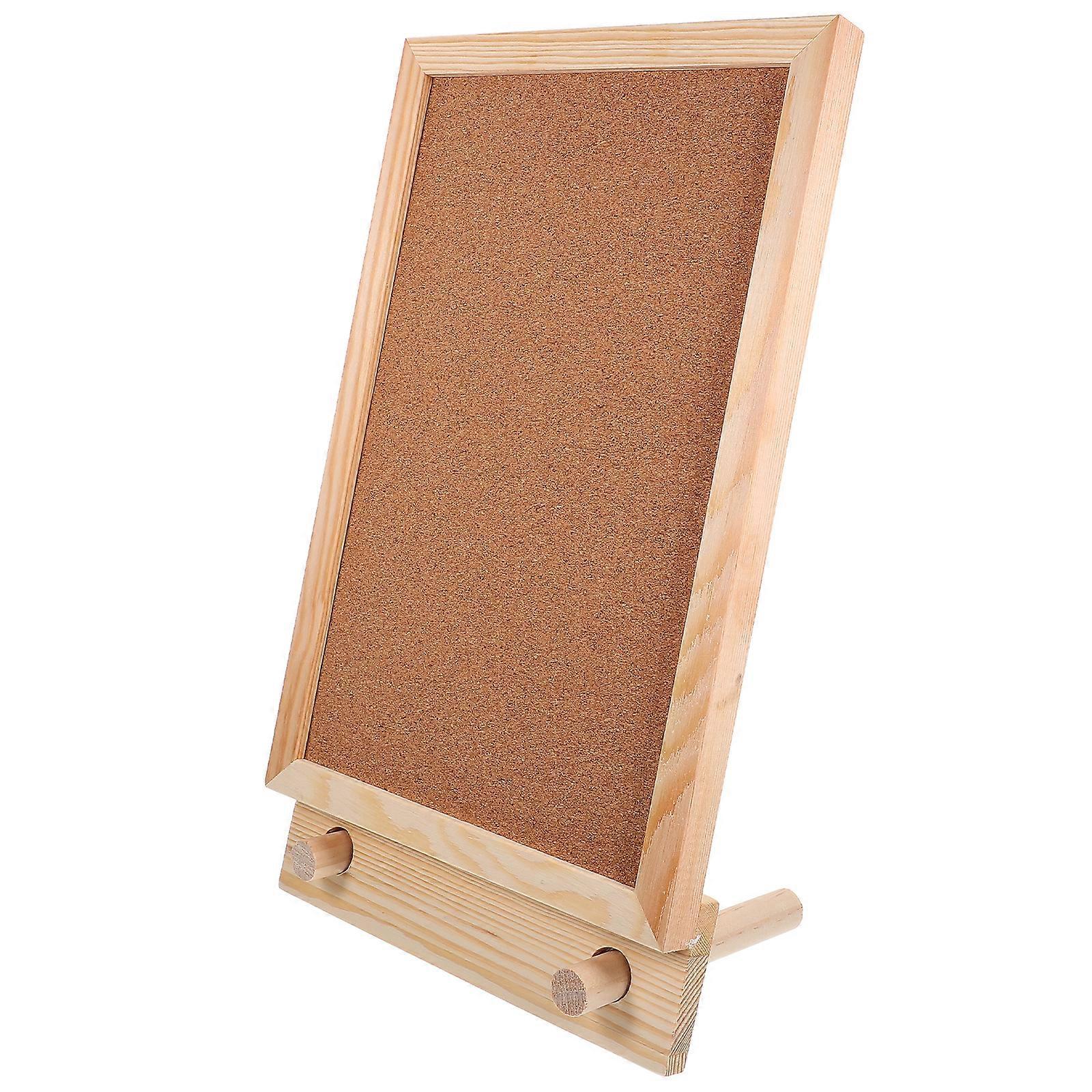 Set Büro-pinnwand Aus Kork, Nachrichtentafel, Erinnerungstafel, Schwarzes Brett, Büro-notiztafel-34.20x20.00x3.00cm