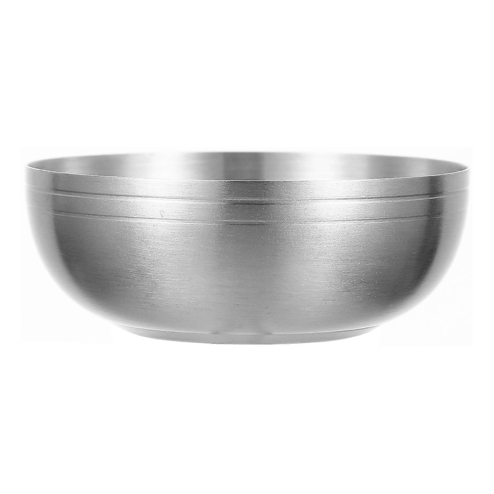 Mehrzweck-edelstahlschüssel, Ideal Für Suppen, Instantnudeln Und Als Haushaltsschüssel-8.5x8.5x3cm-silver