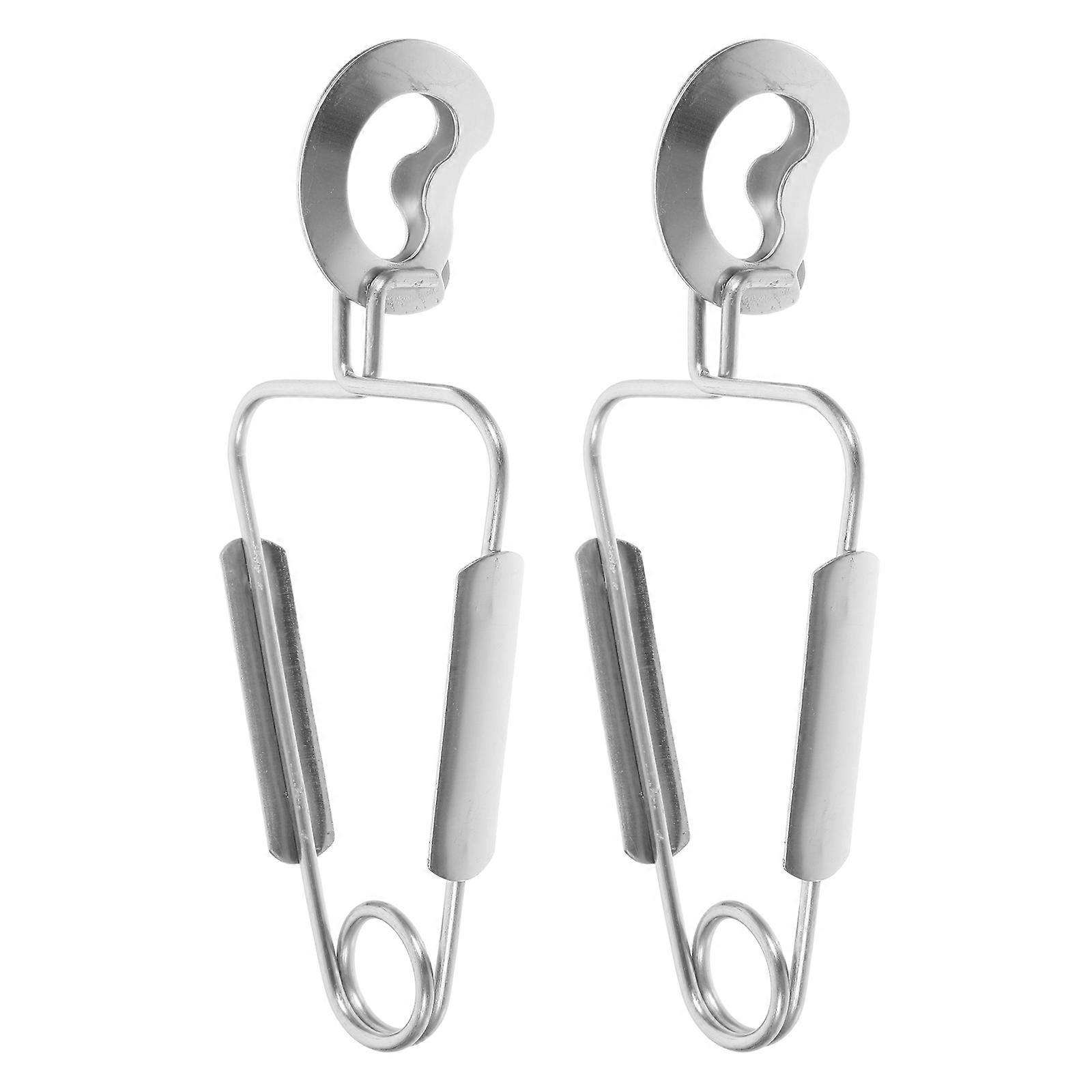Stück Edelstahl-schneckenzangen, Federzange Für Meeresfrüchte, Servierklemme, Küchenutensil Für Restaurant Und Hotel-16.00x4.50x3.50cm