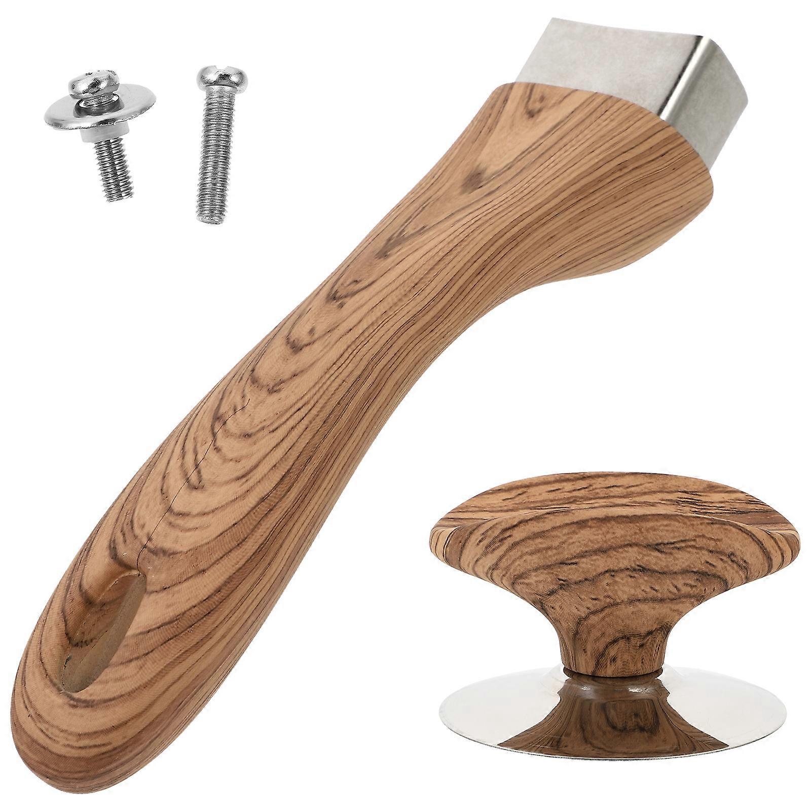 2 Stück Topfdeckelgriffe, Ersatzgriffe Für Kochgeschirrdeckel, Topfgriffe-15.8x3.4x1.2cm