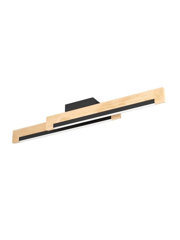 EGLO CAMACHO DECKENLEUCHTE L940 2600LM EICHE/SCHWARZ FSC