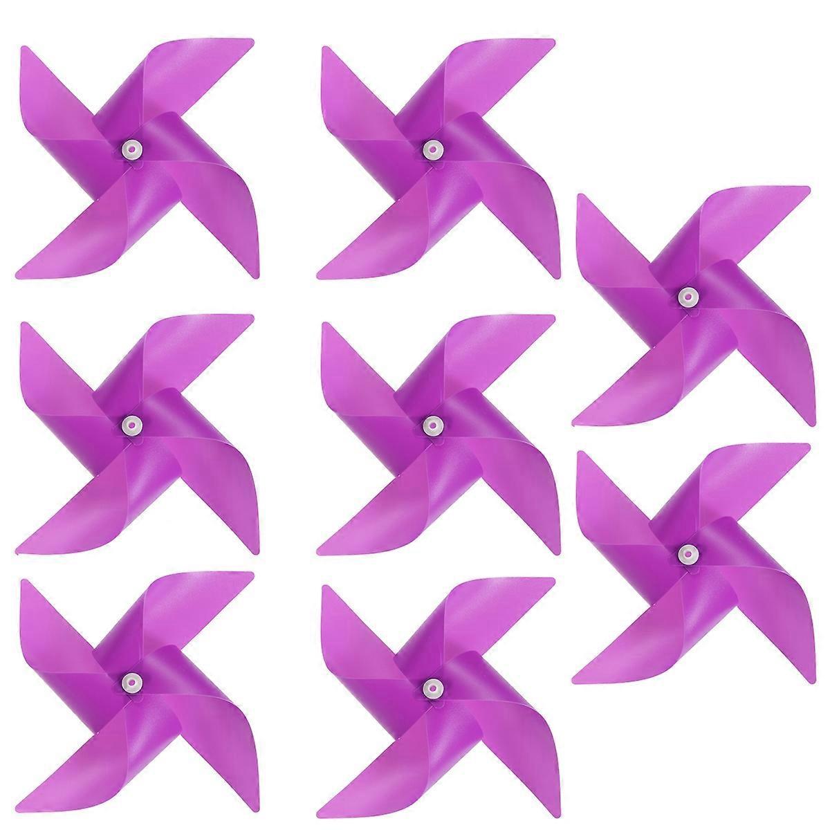 Windmühlen-wimpelkette, Girlande Aus Kunststoff, Zum Aufhängen, Dekoration Für Garten, Rasen Und Partys (10 Windmühlen Mit Schnur, Lavendel)-15.00x15.00x0.10cm-lavender