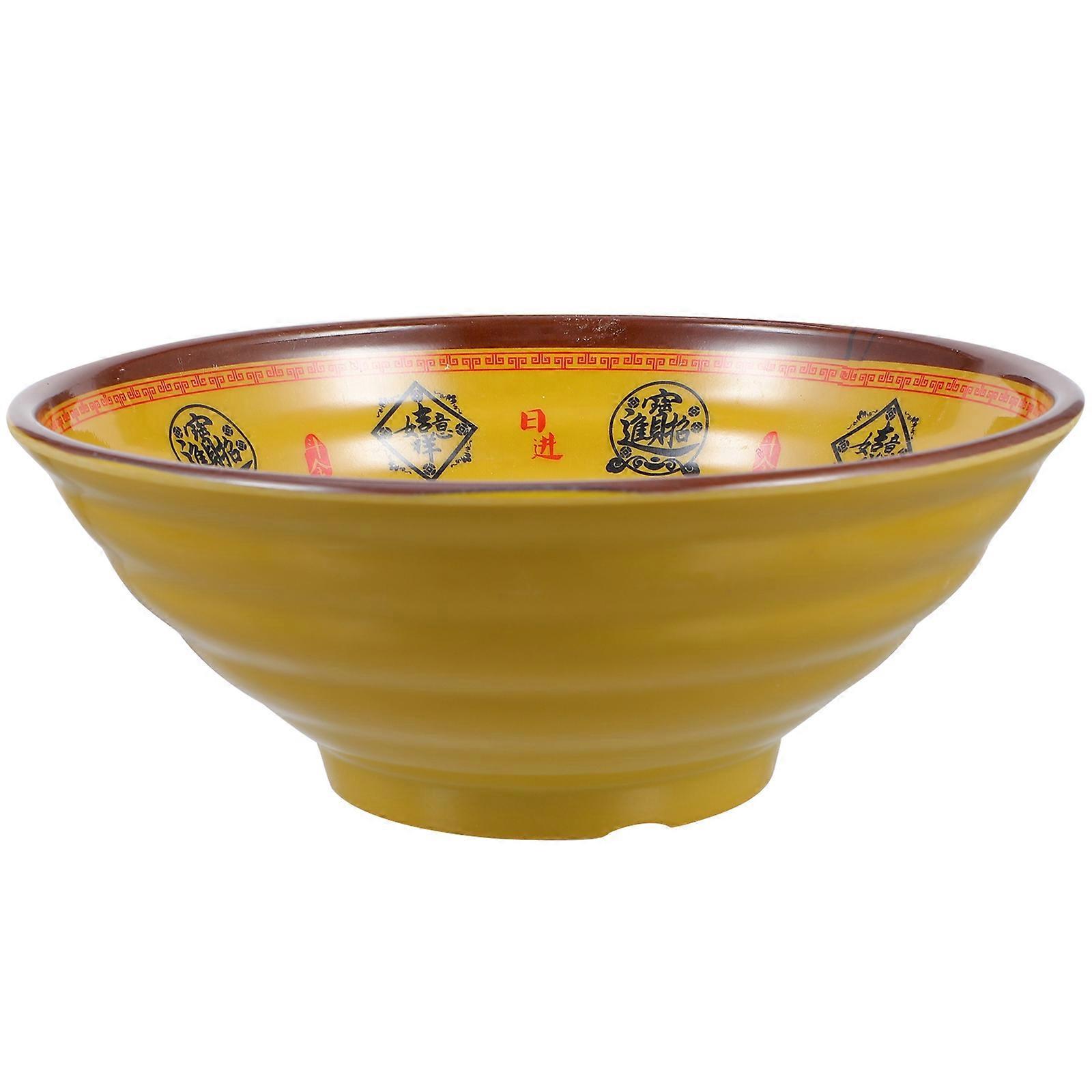 Schüssel Für Instantnudeln, Schüssel Für Gedämpfte Reissuppe, Robustes Melamin-küchengeschirr-19x19x7cm