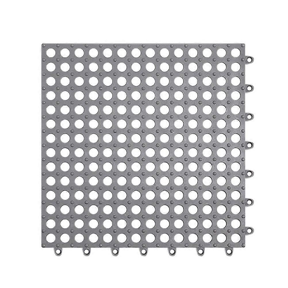 Rutschfeste Fußmatte, Verbindungsmatte, Türvorleger, Praktisches Wc-sitzkissen, Saugfähige Bodenmatte-1x30x30cm-light Grey