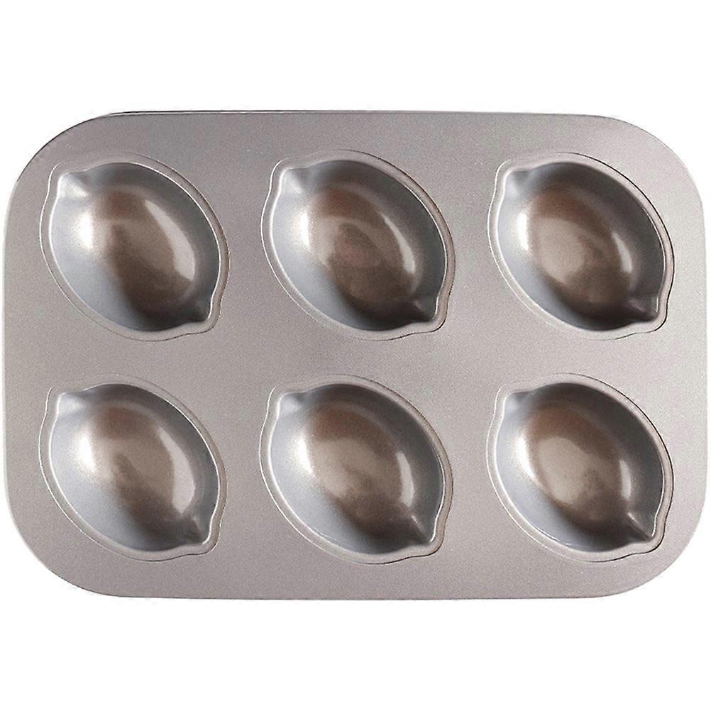 Antihaftbeschichtete, Zitronenförmige Backform Für Muffins, Cupcakes, Kuchen, Kekse Und Brot-26.50x19.50x2.10cm