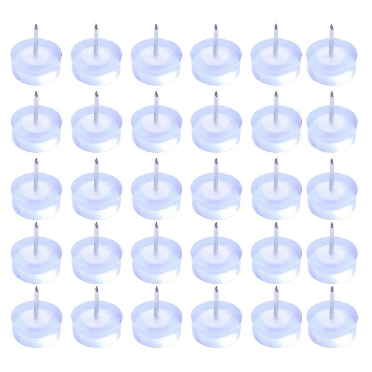 30 Stück 10x20mm Möbelnägel Nylon Sofanägel Dekorative Sofamöbelnägel