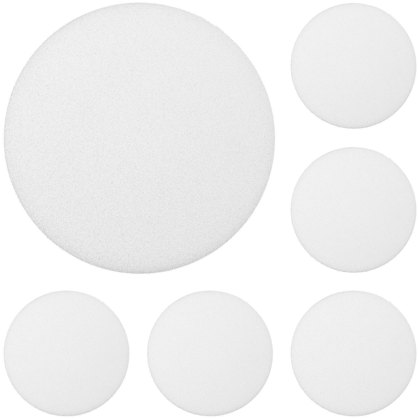 6 Stück Blendfreie Diffusor-lampenschirme Für Deckenstrahler, Leuchtenzubehör-9.90x9.90x0.10cm-white